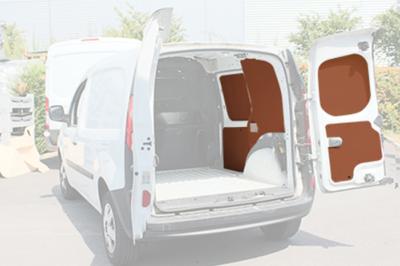 Kit habillage utilitaire latéral Renault Express van - prestige brun ou gris 