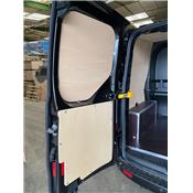 Kit habillage utilitaire Ford Custom cabine approfondie - bois