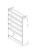 Casier côté droit pour Citroën Jumper / Fiat Ducato / Peugeot Boxer