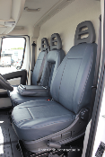 Housses de sièges avant en tissu ou simili pour Ducato
