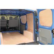 Kit habillage utilitaire opel vivaro - bois