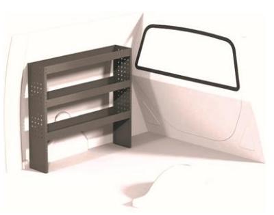 Casier de rangement mtal Eco pour vhicule utilitaire