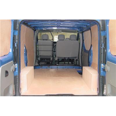 Kit habillage utilitaire Renault Trafic - bois